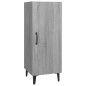 vidaXL Aparador de madera contrachapada gris Sonoma 34,5x34x90 cm vidaXL Aparador de madera contrachapada gris Sonoma 34,5x34x90 cm