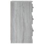 vidaXL Aparador de madera contrachapada gris Sonoma 36x35,5x67,5 cm vidaXL Aparador de madera contrachapada gris Sonoma 36x35,5x67,5 cm