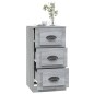 vidaXL Aparador de madera contrachapada gris Sonoma 36x35,5x67,5 cm vidaXL Aparador de madera contrachapada gris Sonoma 36x35,5x67,5 cm