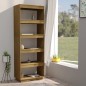 vidaXL Estantería/divisor de espacios madera pino marrón 60x35x167 cm vidaXL Estantería/divisor de espacios madera pino marrón 60x35x167 cm
