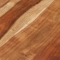 vidaXL Mesa de centro de madera maciza de acacia Ø68 cm