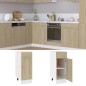 vidaXL Armario inferior madera ingeniería roble 30x46x81,5 cm vidaXL Armario inferior madera ingeniería roble 30x46x81,5 cm