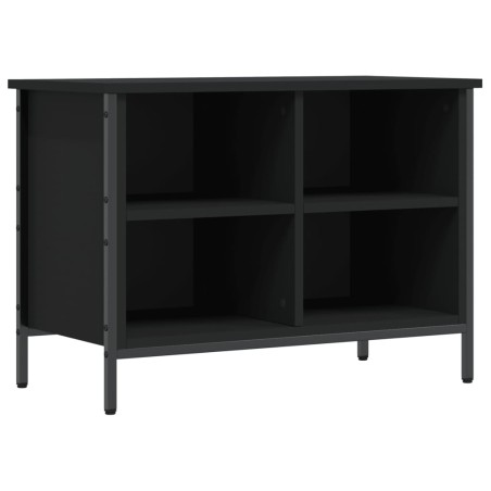 vidaXL Zapatero madera de ingeniería negro 69x35x50 cm