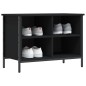 vidaXL Zapatero madera de ingeniería negro 69x35x50 cm vidaXL Zapatero madera de ingeniería negro 69x35x50 cm