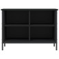 vidaXL Zapatero madera de ingeniería negro 69x35x50 cm vidaXL Zapatero madera de ingeniería negro 69x35x50 cm