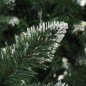vidaXL Árbol de Navidad artificial con piñas y brillo blanco 210 cm vidaXL Árbol de Navidad artificial con piñas y brillo blanco 210 cm