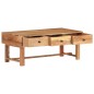 vidaXL Mesa de centro madera maciza de acacia 100x50x40 cm vidaXL Mesa de centro madera maciza de acacia 100x50x40 cm