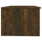 vidaXL Mesa de centro madera de ingeniería roble ahumado 102x50x36 cm