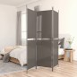 vidaXL Biombo divisor de 3 paneles de tela gris antracita 150x220 cm vidaXL Biombo divisor de 3 paneles de tela gris antracita 150x220 cm