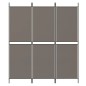 vidaXL Biombo divisor de 3 paneles de tela gris antracita 150x220 cm vidaXL Biombo divisor de 3 paneles de tela gris antracita 150x220 cm