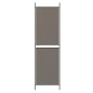 vidaXL Biombo divisor de 3 paneles de tela gris antracita 150x220 cm vidaXL Biombo divisor de 3 paneles de tela gris antracita 150x220 cm