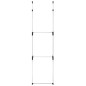 vidaXL Sistema de armario telescópico con barras de aluminio vidaXL Sistema de armario telescópico con barras de aluminio