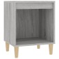 vidaXL Mesitas de noche 2 unidades gris Sonoma 40x35x50 cm vidaXL Mesitas de noche 2 unidades gris Sonoma 40x35x50 cm