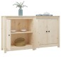 vidaXL Aparador 2 uds de madera maciza de pino 70x35x80 cm vidaXL Aparador 2 uds de madera maciza de pino 70x35x80 cm