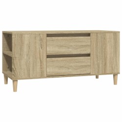 vidaXL Mueble para TV madera contrachapada roble Sonoma 102x44,5x50 cm