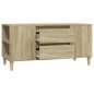 vidaXL Mueble para TV madera contrachapada roble Sonoma 102x44,5x50 cm vidaXL Mueble para TV madera contrachapada roble Sonoma 102x44,5x50 cm