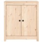 vidaXL Aparador 2 uds de madera maciza de pino 70x35x80 cm vidaXL Aparador 2 uds de madera maciza de pino 70x35x80 cm
