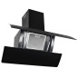 vidaXL Campana extractora de pared acero inox negra 756 m³/h 90 cm vidaXL Campana extractora de pared acero inox negra 756 m³/h 90 cm