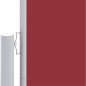 vidaXL Toldo lateral retráctil rojo 117x1000 cm vidaXL Toldo lateral retráctil rojo 117x1000 cm
