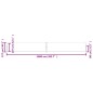 vidaXL Toldo lateral retráctil rojo 117x1000 cm vidaXL Toldo lateral retráctil rojo 117x1000 cm