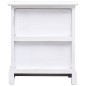 vidaXL Mesitas de noche 2 uds madera de Paulownia blanco 38x28x45 cm vidaXL Mesitas de noche 2 uds madera de Paulownia blanco 38x28x45 cm