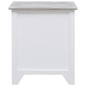 vidaXL Mesitas de noche 2 uds madera de Paulownia blanco 38x28x45 cm vidaXL Mesitas de noche 2 uds madera de Paulownia blanco 38x28x45 cm