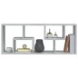 vidaXL Estantería de pared contrachapada gris hormigón 36x16x90 cm vidaXL Estantería de pared contrachapada gris hormigón 36x16x90 cm