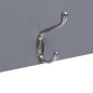 vidaXL Perchero de pared WELCOME gris 74x29,5 cm vidaXL Perchero de pared WELCOME gris 74x29,5 cm