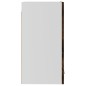 vidaXL Mueble colgante madera ingeniería roble ahumado 29,5x31x60cm vidaXL Mueble colgante madera ingeniería roble ahumado 29,5x31x60cm