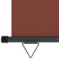 vidaXL Toldo lateral de balcón marrón 145x250 cm vidaXL Toldo lateral de balcón marrón 145x250 cm