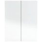 vidaXL Armario de espejo de baño MDF gris 60x15x75 cm vidaXL Armario de espejo de baño MDF gris 60x15x75 cm