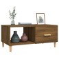 vidaXL Mesa de centro madera contrachapada roble marrón 89,5x50x40 cm vidaXL Mesa de centro madera contrachapada roble marrón 89,5x50x40 cm