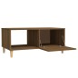 vidaXL Mesa de centro madera contrachapada roble marrón 89,5x50x40 cm vidaXL Mesa de centro madera contrachapada roble marrón 89,5x50x40 cm