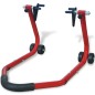 vidaXL caballete delantero para motocicleta color rojo vidaXL caballete delantero para motocicleta color rojo