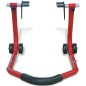 vidaXL caballete delantero para motocicleta color rojo vidaXL caballete delantero para motocicleta color rojo