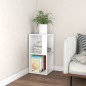 vidaXL Armario esquinero madera contrachapada blanco 33x33x67cm vidaXL Armario esquinero madera contrachapada blanco 33x33x67cm