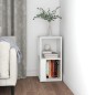 vidaXL Armario esquinero madera contrachapada blanco 33x33x67cm vidaXL Armario esquinero madera contrachapada blanco 33x33x67cm