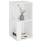vidaXL Armario esquinero madera contrachapada blanco 33x33x67cm vidaXL Armario esquinero madera contrachapada blanco 33x33x67cm