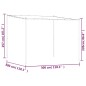 vidaXL Cenador acero y tela blanco 3x3m 180 g/m² vidaXL Cenador acero y tela blanco 3x3m 180 g/m²