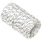 vidaXL Cuerda para barco trenzada poliéster blanco 2 mm x 25 m vidaXL Cuerda para barco trenzada poliéster blanco 2 mm x 25 m