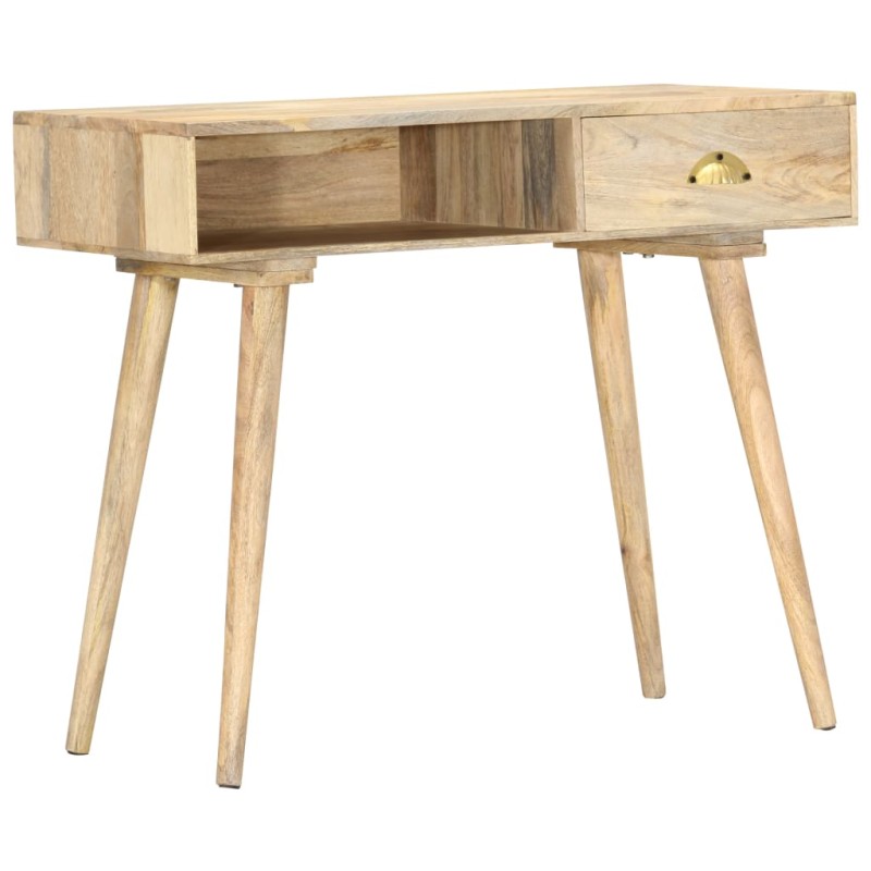 vidaXL Mesa consola de madera maciza de mango 90x45x75 cm vidaXL Mesa consola de madera maciza de mango 90x45x75 cm