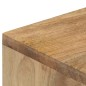 vidaXL Mesa consola de madera maciza de mango 90x45x75 cm vidaXL Mesa consola de madera maciza de mango 90x45x75 cm
