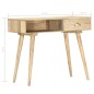 vidaXL Mesa consola de madera maciza de mango 90x45x75 cm vidaXL Mesa consola de madera maciza de mango 90x45x75 cm
