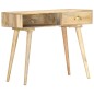 vidaXL Mesa consola de madera maciza de mango 90x45x75 cm vidaXL Mesa consola de madera maciza de mango 90x45x75 cm