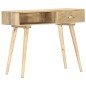 vidaXL Mesa consola de madera maciza de mango 90x45x75 cm vidaXL Mesa consola de madera maciza de mango 90x45x75 cm