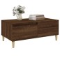 vidaXL Mesa de centro madera contrachapada marrón roble 90x50x36,5 cm vidaXL Mesa de centro madera contrachapada marrón roble 90x50x36,5 cm