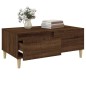 vidaXL Mesa de centro madera contrachapada marrón roble 90x50x36,5 cm vidaXL Mesa de centro madera contrachapada marrón roble 90x50x36,5 cm