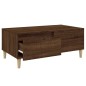 vidaXL Mesa de centro madera contrachapada marrón roble 90x50x36,5 cm vidaXL Mesa de centro madera contrachapada marrón roble 90x50x36,5 cm