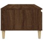 vidaXL Mesa de centro madera contrachapada marrón roble 90x50x36,5 cm vidaXL Mesa de centro madera contrachapada marrón roble 90x50x36,5 cm