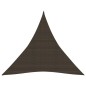 vidaXL Toldo de vela marrón HDPE 160 g/m² 3,6x3,6x3,6 m vidaXL Toldo de vela marrón HDPE 160 g/m² 3,6x3,6x3,6 m